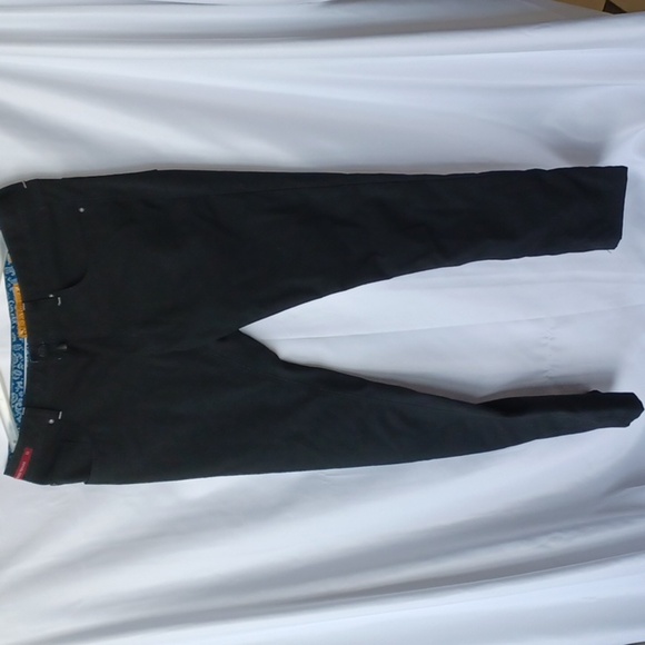 Enzo Tovare Mens Skinny black Stretch Pants Size 32 x 32 - Picture 1 of 6
